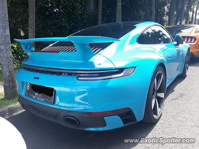 Porsche 911 spotted in Sentul City, Indonesia