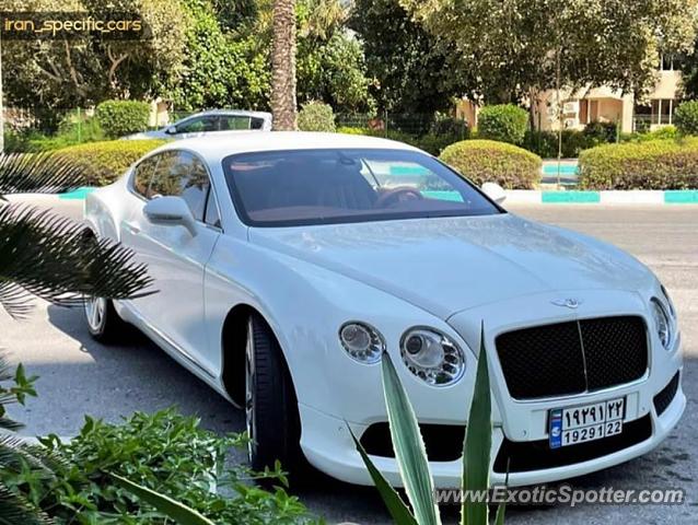 Bentley Continental spotted in Kish, Iran