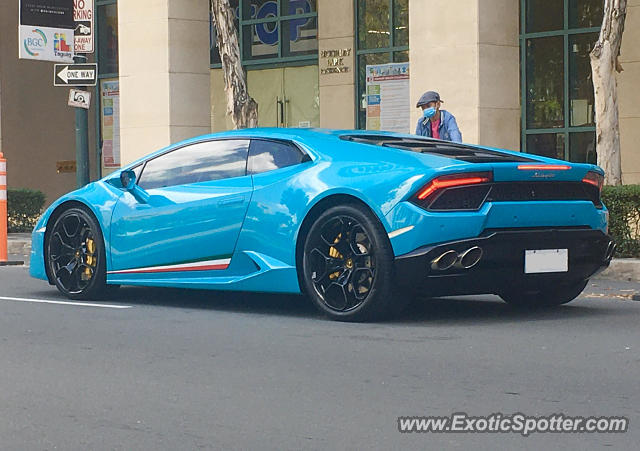 Lamborghini Huracan spotted in Taguig, Philippines