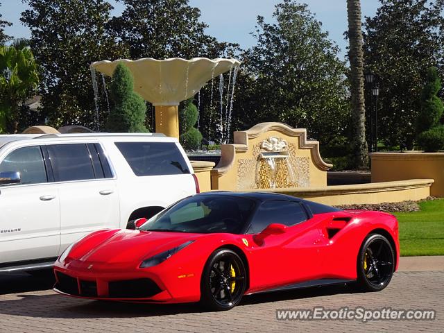 Ferrari 488 GTB spotted in Orlando, Florida