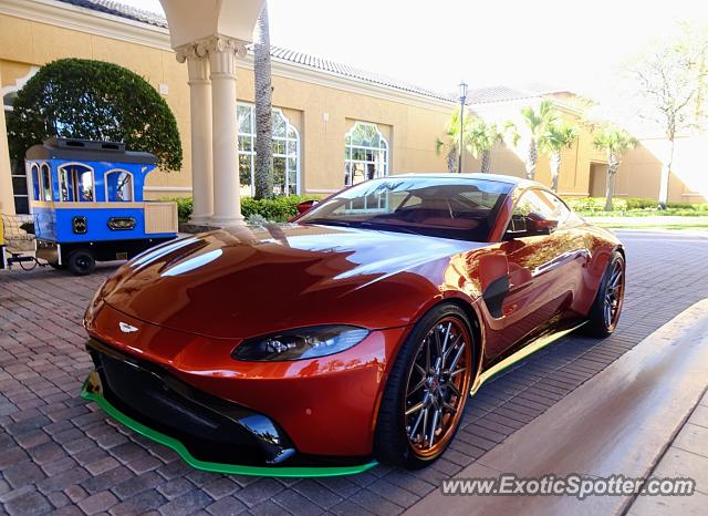 Aston Martin Vantage spotted in Orlando, Florida