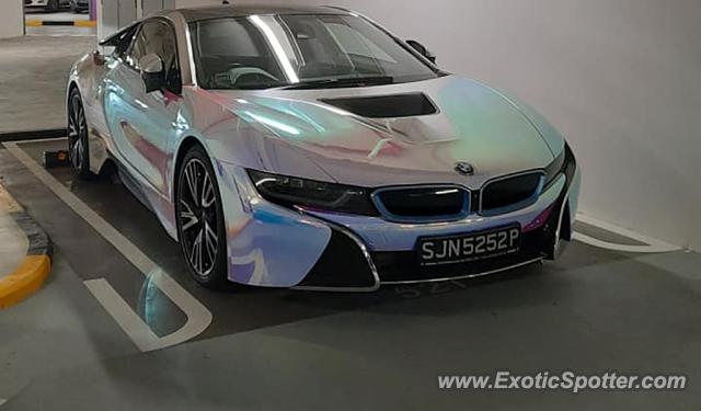 BMW I8 spotted in Singapore, Singapore
