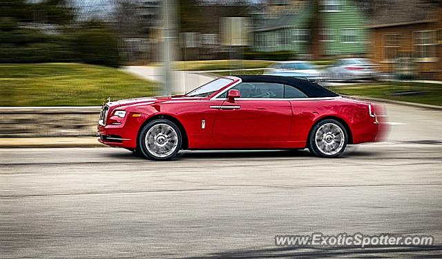 Rolls-Royce Dawn spotted in Bloomington, Indiana