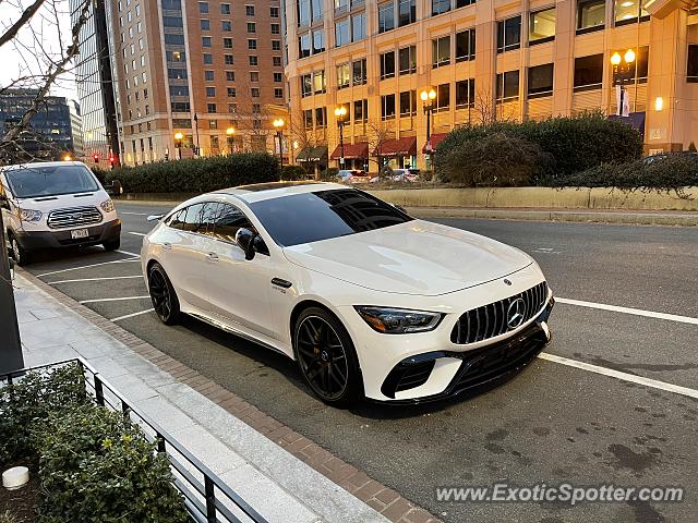Mercedes AMG GT spotted in Washington DC, United States
