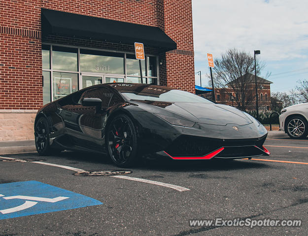Lamborghini Huracan spotted in Waxhaw, North Carolina