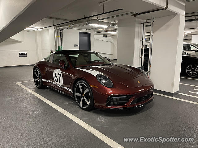 Porsche 911 spotted in Washington DC, United States