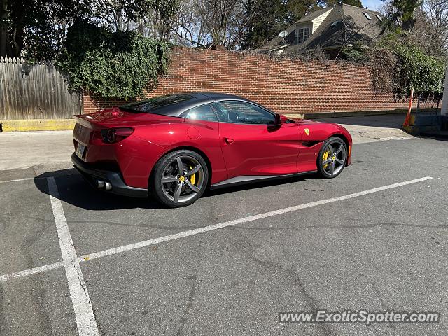 Ferrari Portofino spotted in Charlotte, North Carolina