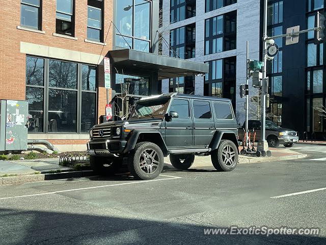 Mercedes 4x4 Squared spotted in Washington DC, United States