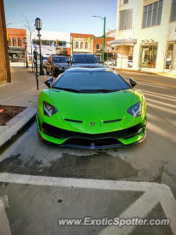 Lamborghini Aventador spotted in Bloomfield Hills, Michigan
