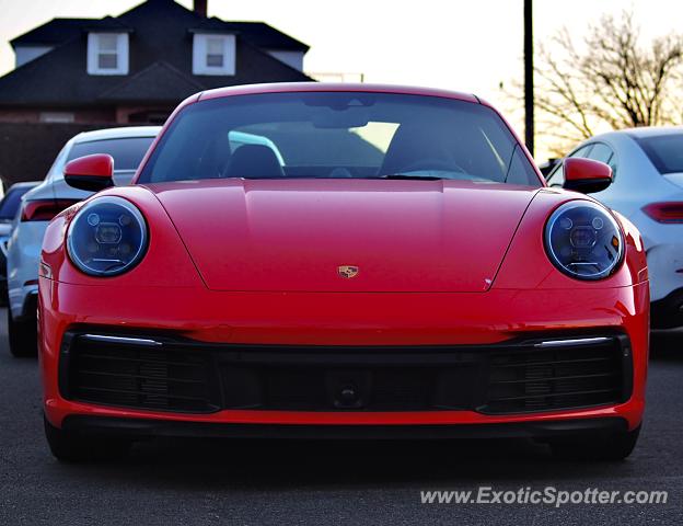 Porsche 911 spotted in Summit, New Jersey