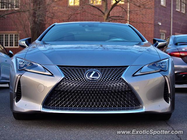 Lexus LC 500 spotted in Summit, New Jersey