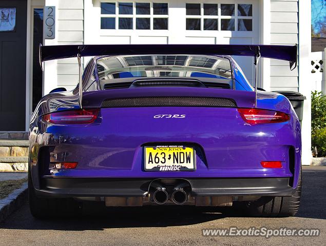 Porsche 911 GT3 spotted in Westfield, New Jersey