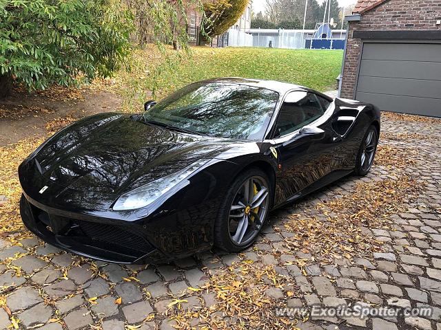 Ferrari 488 GTB spotted in Grivegnée, Belgium