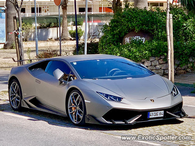 Lamborghini Huracan spotted in Vilamoura, Portugal