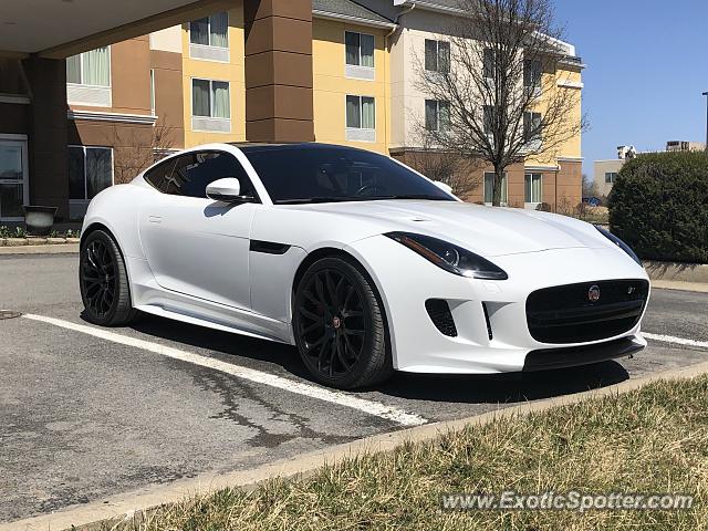 Jaguar F-Type spotted in Fairmont, West Virginia
