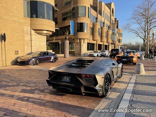 Lamborghini Aventador spotted in Washington DC, United States