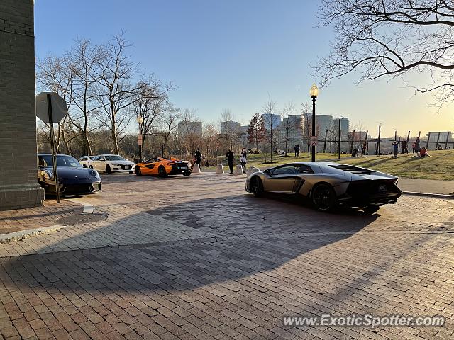 Lamborghini Aventador spotted in Washington DC, United States