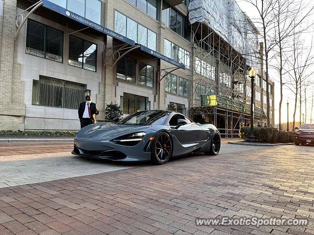 Mclaren 720S spotted in Washington DC, United States