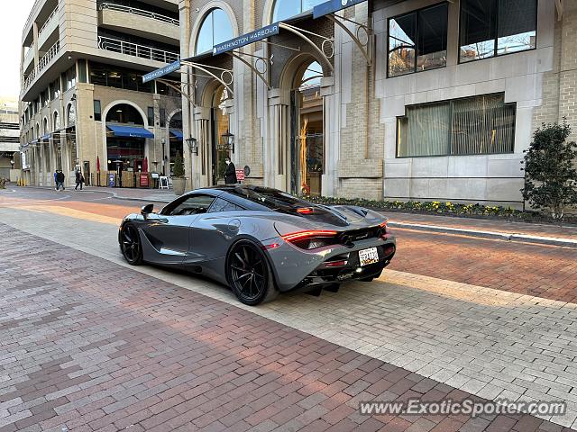 Mclaren 720S spotted in Washington DC, United States