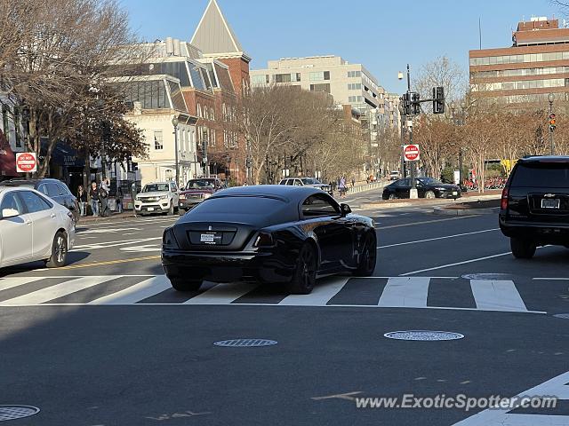 Rolls-Royce Wraith spotted in Washington DC, United States