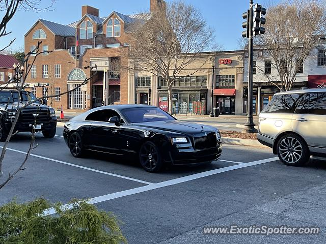 Rolls-Royce Wraith spotted in Washington DC, United States