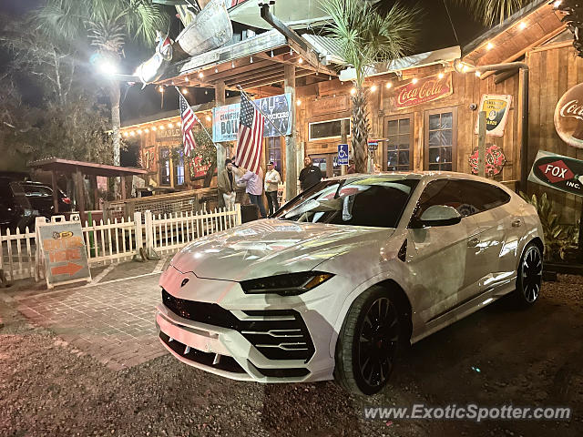 Lamborghini Urus spotted in Santa Rosa Beach, Florida