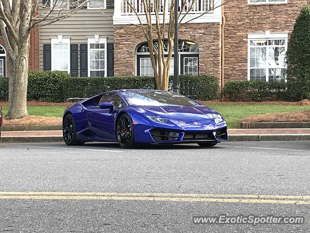 Lamborghini Huracan spotted in Charlotte, North Carolina
