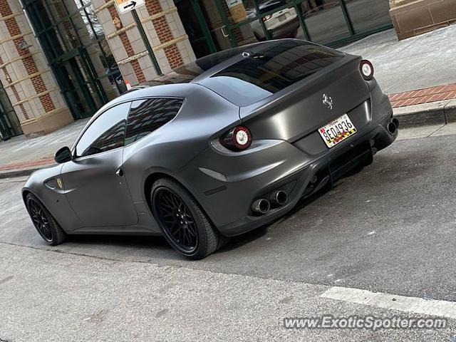 Ferrari FF spotted in Baltimore, Maryland