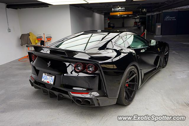 Ferrari 812 Superfast spotted in Vancouver, Canada
