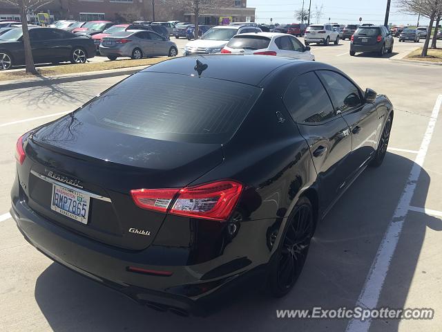 Maserati Ghibli spotted in Dallas, Texas