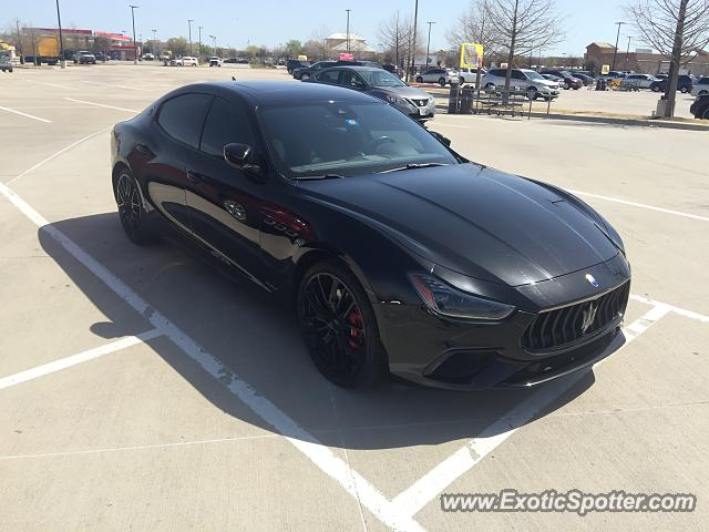 Maserati Ghibli spotted in Dallas, Texas