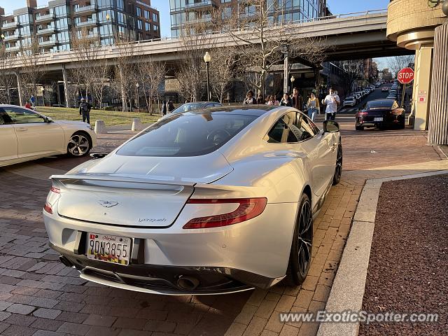 Aston Martin Vanquish spotted in Washington DC, United States