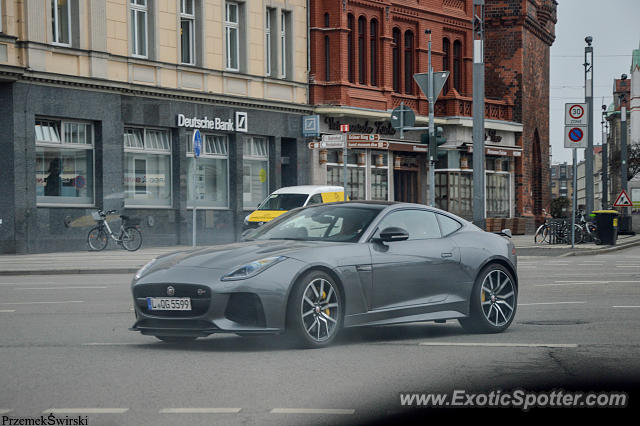 Jaguar F-Type spotted in Cottbus, Germany