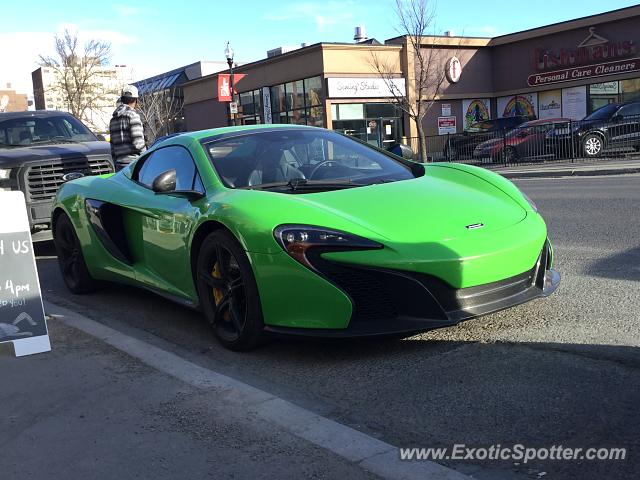 Mclaren 650S spotted in Calgary, Canada