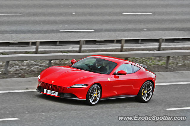Ferrari Roma spotted in Aberford, United Kingdom
