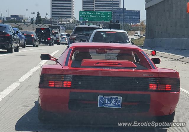Ferrari Testarossa spotted in LA, California