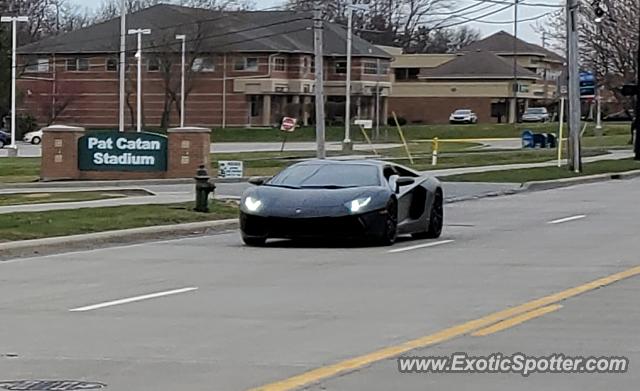 Lamborghini Aventador spotted in Cleveland, Ohio
