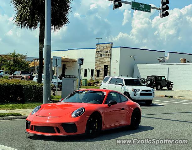 Porsche 911 GT3 spotted in Jacksonville, Florida