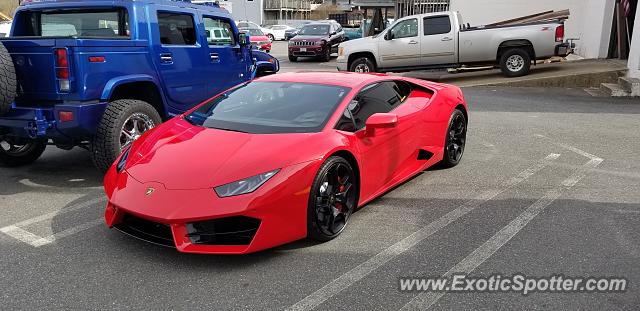 Lamborghini Huracan spotted in Fredericksburg, Virginia