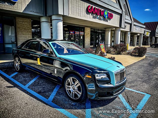 Rolls-Royce Ghost spotted in Bloomington, Indiana