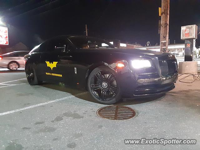 Rolls-Royce Wraith spotted in Woodmere, New York