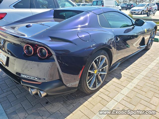 Ferrari 812 Superfast spotted in Malibu, California