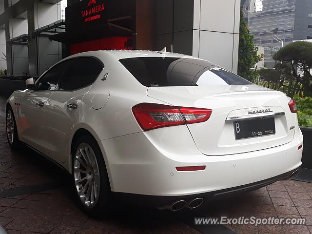 Maserati Ghibli spotted in Jakarta, Indonesia