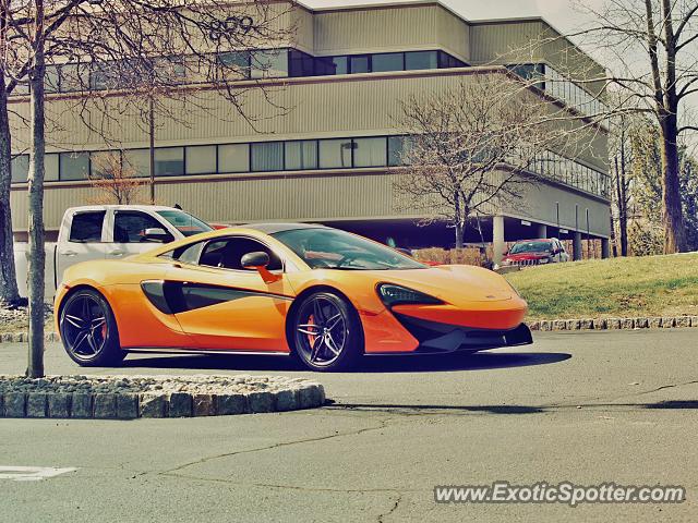 Mclaren 570S spotted in Summit, New Jersey