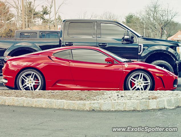 Ferrari F430 spotted in Westfield, New Jersey