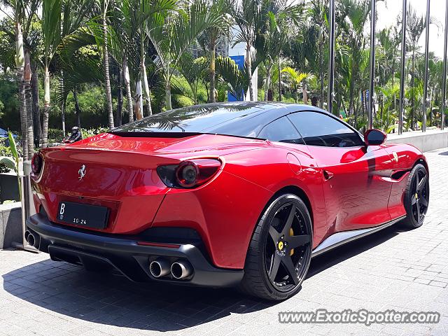 Ferrari Portofino spotted in Jakarta, Indonesia