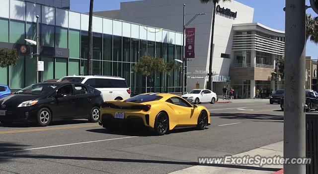 Ferrari 488 GTB spotted in Beverly Hills, California