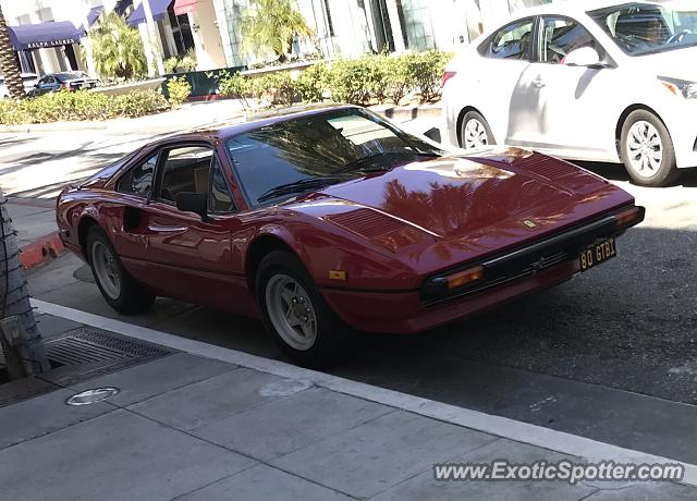 Ferrari 308 spotted in Beverly Hills, California