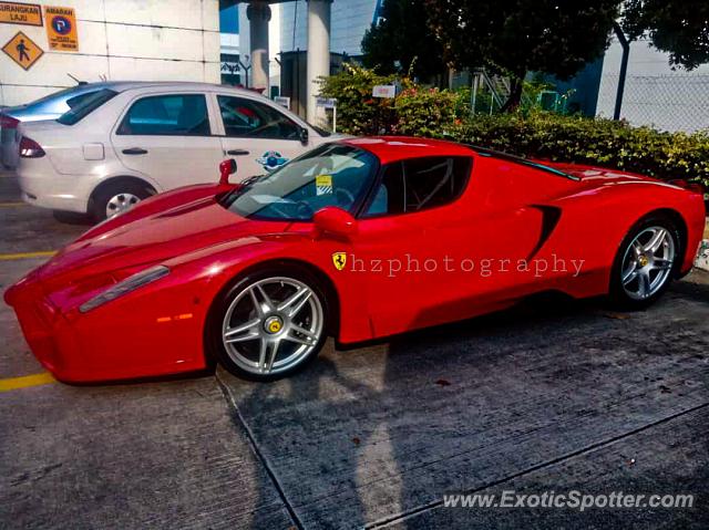 Ferrari Enzo spotted in Selangor, Malaysia