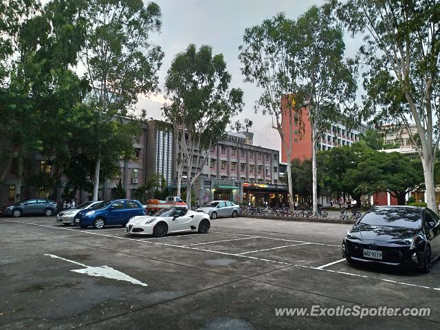 Alfa Romeo 4C spotted in New Taipei, Taiwan